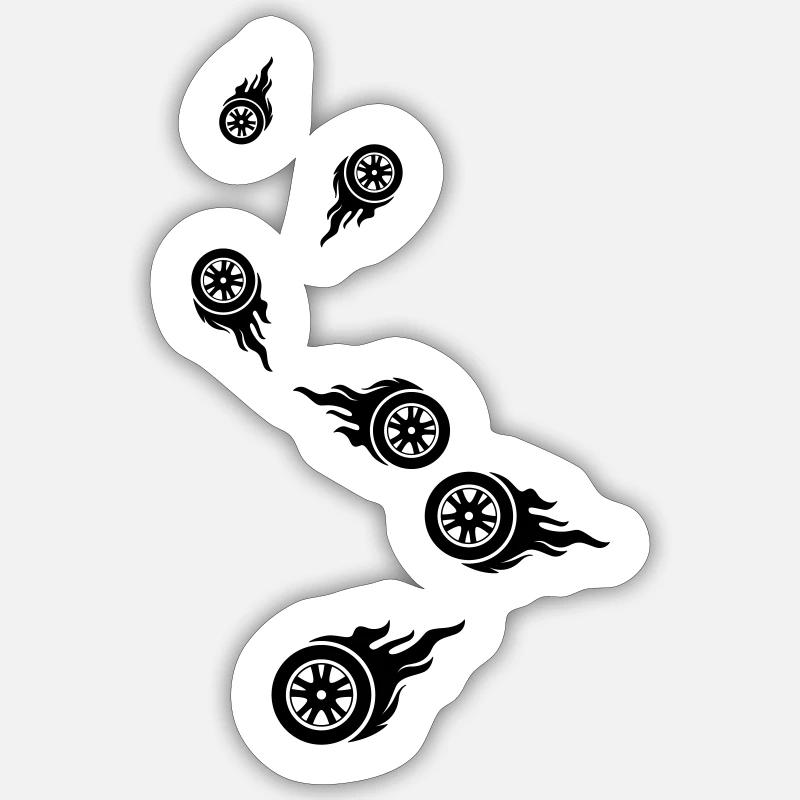 Sticker Größe S (10 x 10 cm) - 
