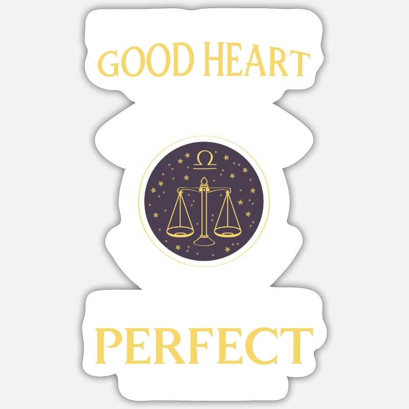Libra Astrology Superstition Heaven Sticker size S (10 x 10 cm)