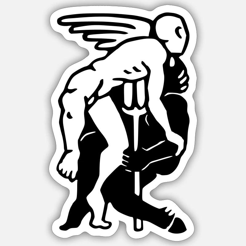 Sticker Größe S (10 x 10 cm) - 