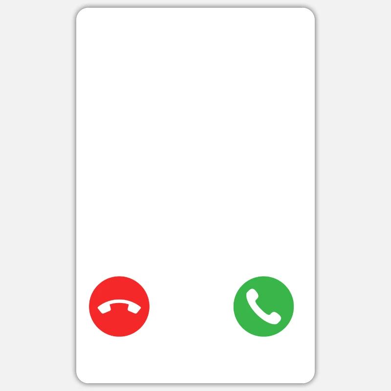 appel de ta mère Sticker taille S (10 x 10 cm)