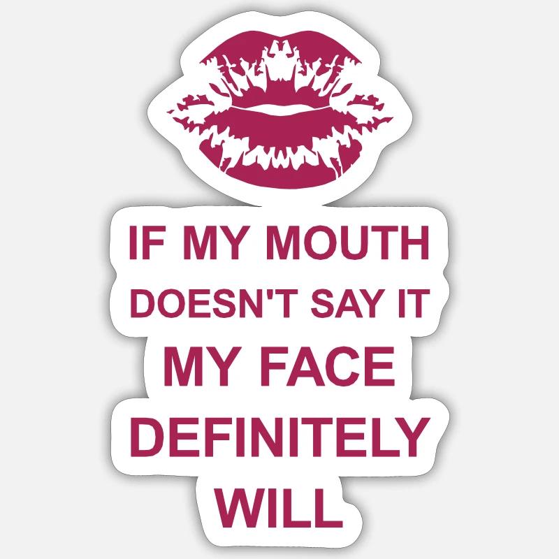 Sticker Größe S (10 x 10 cm) - 