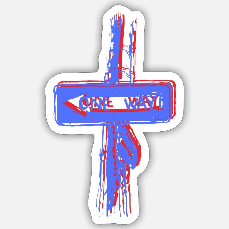 One way 3 dimensions panels Sticker size S (10 x 10 cm)