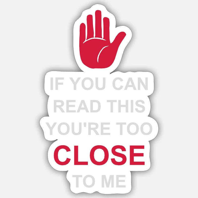 Sticker taille S (10 x 10 cm) - 
