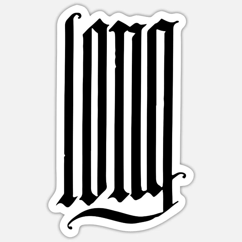 Sticker size S (10 x 10 cm) - 