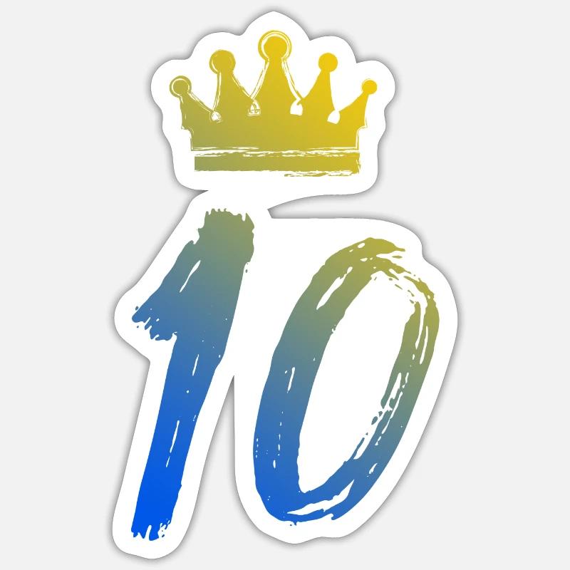 Sticker Größe S (10 x 10 cm) - 