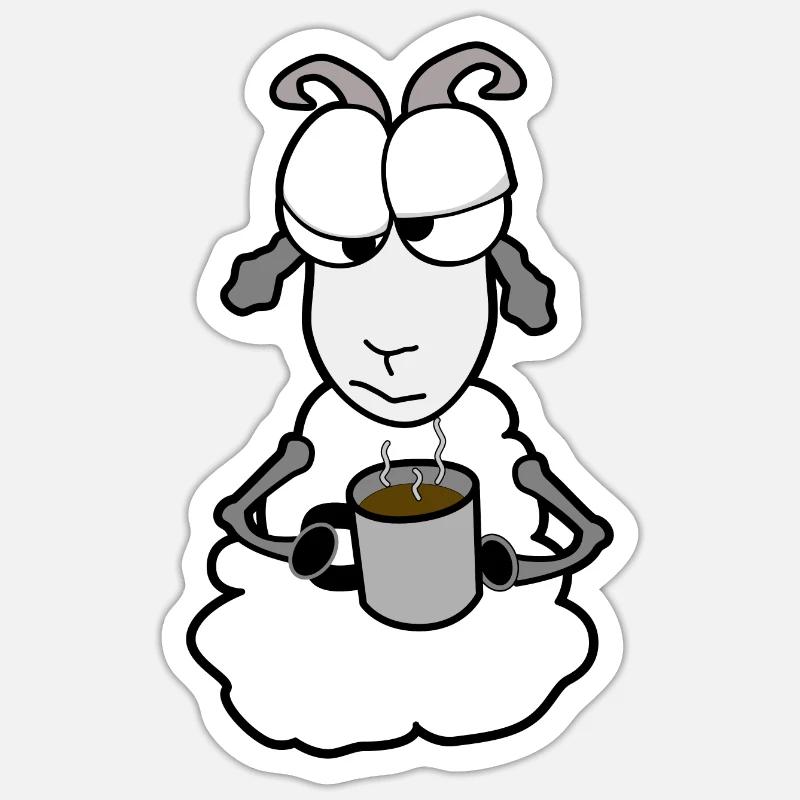 Bock null Bock Sticker size S (10 x 10 cm)