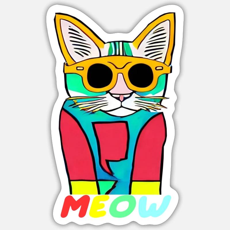 Sticker taille S (10 x 10 cm) - 