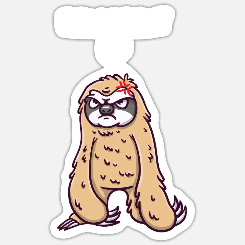 Que diriez-vous de No Funny Sarcastic Humor Sarka - Sticker taille S (10 x 10 cm) - blanc mat