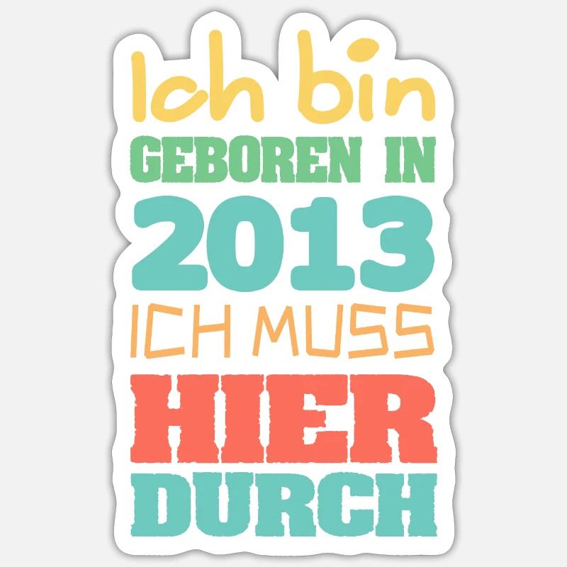 Sticker Größe S (10 x 10 cm) - 