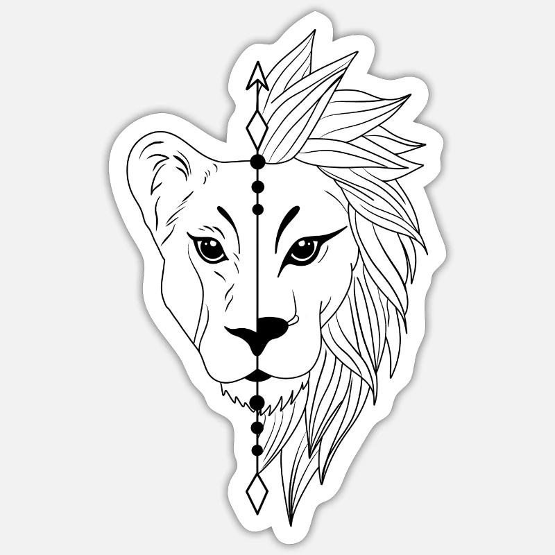 Sticker Größe S (10 x 10 cm) - 