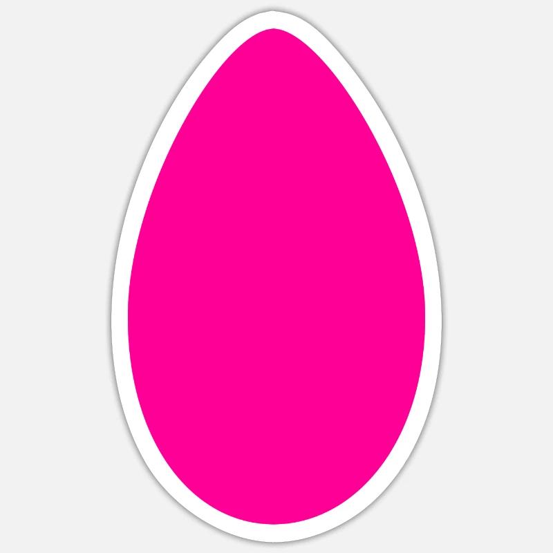 Easter egg Sticker size S (10 x 10 cm)