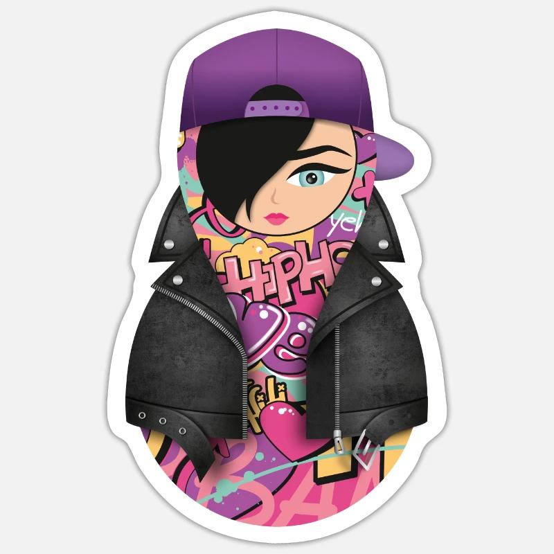 Sticker Größe S (10 x 10 cm) - 