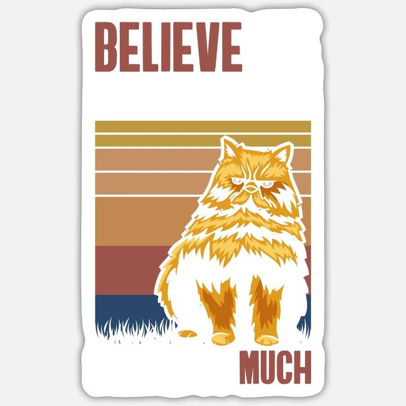 Hate Crowd Misanthrope Irony Sticker size S (10 x 10 cm)