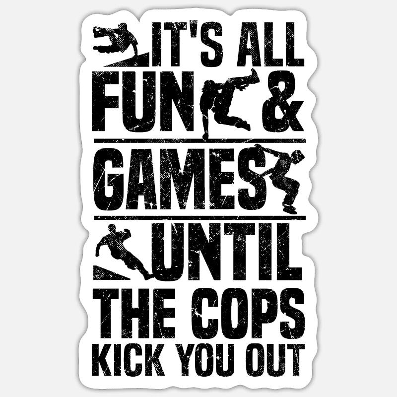 Sticker Größe S (10 x 10 cm) - 