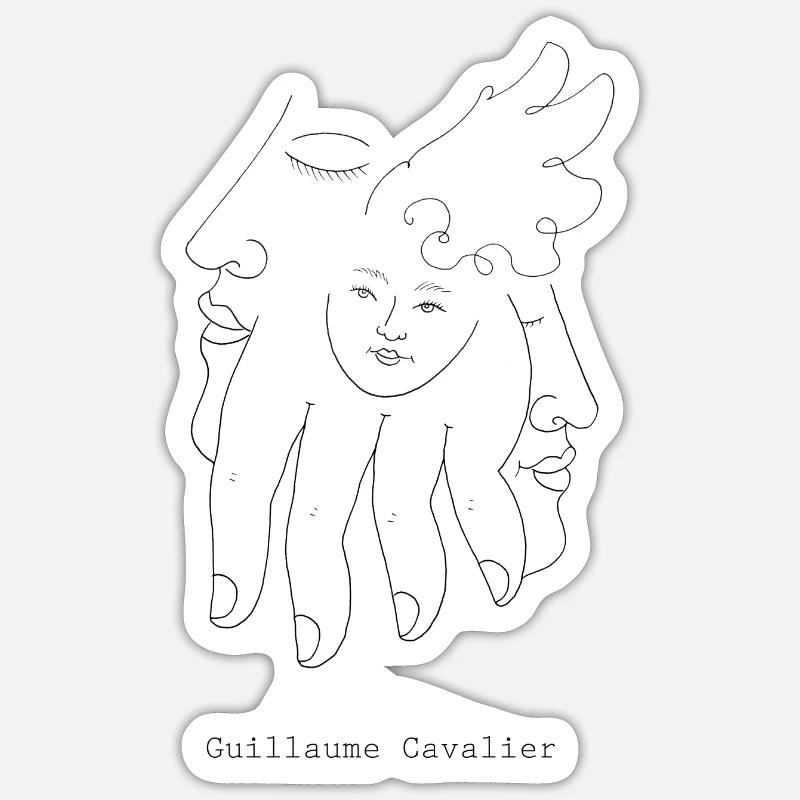Sticker taille S (10 x 10 cm) - 