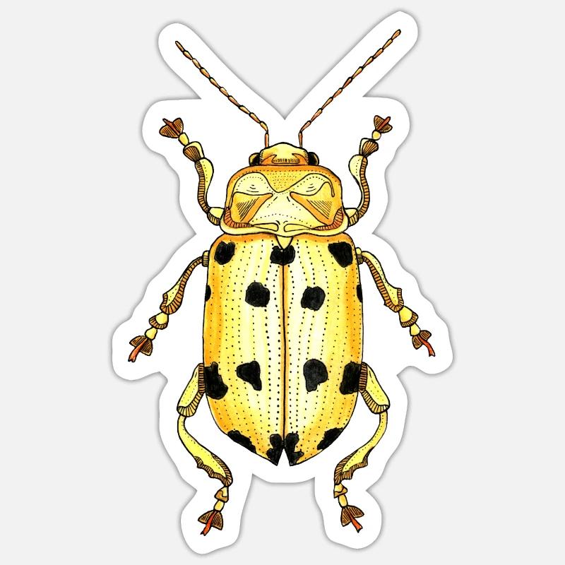 Großer Käferhirsch - Riesenkäferhirsch Sticker Größe S (10 x 10 cm)