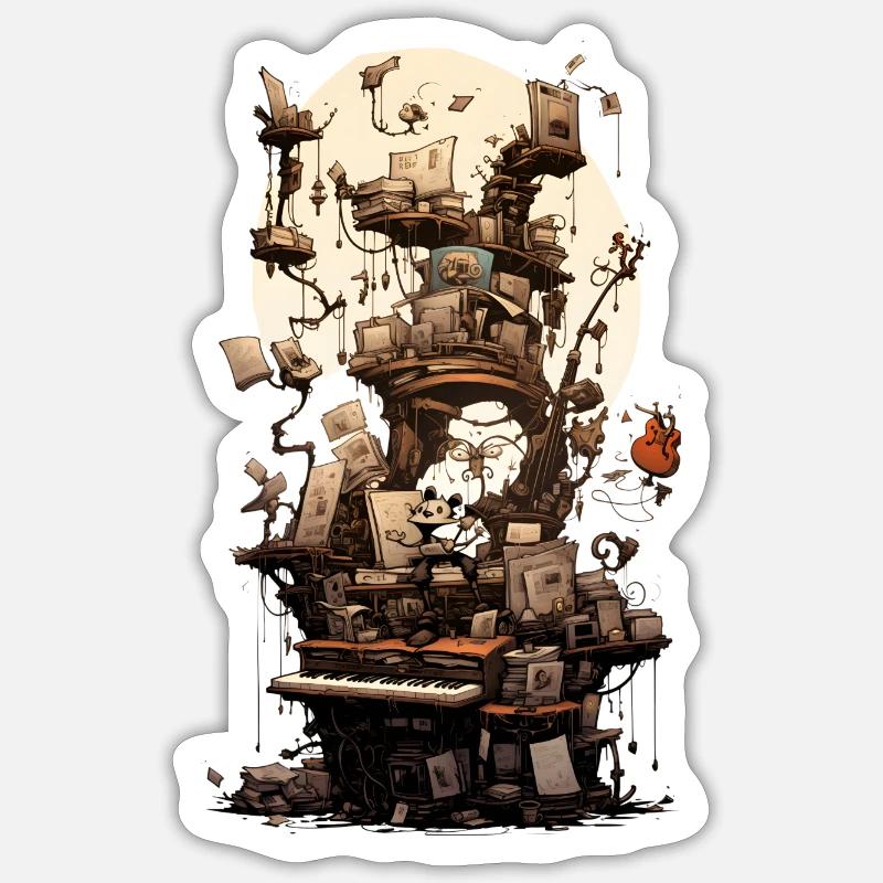 Sticker taille S (10 x 10 cm) - 