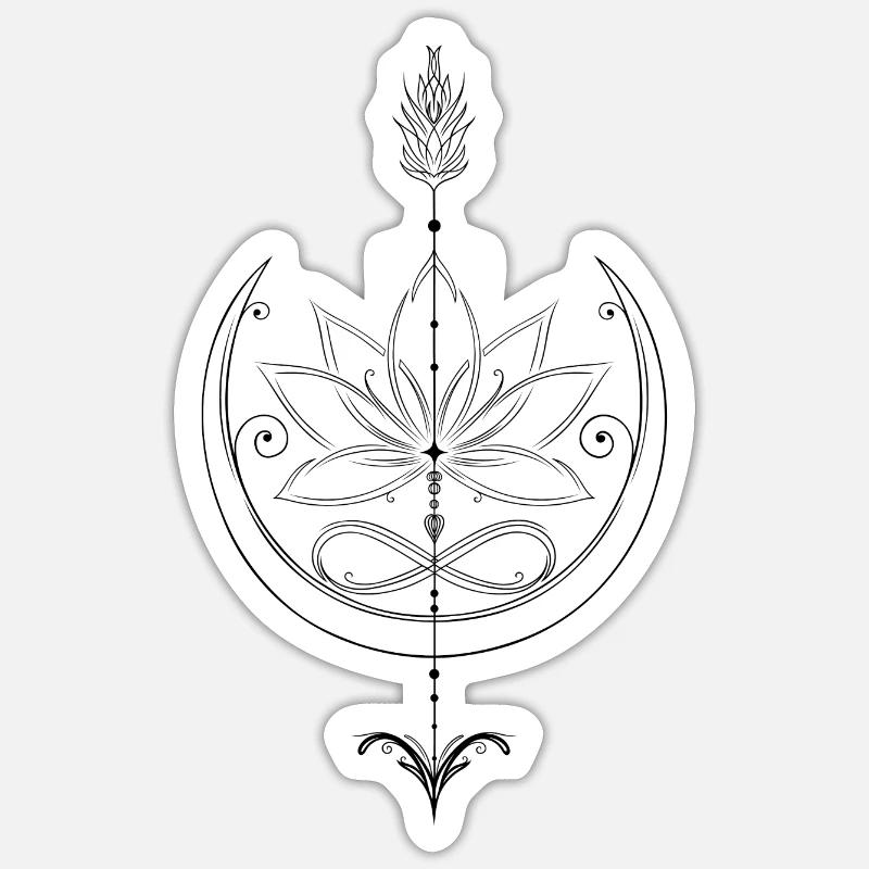 Sticker Größe S (10 x 10 cm) - 