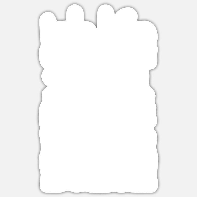 Sticker Größe S (10 x 10 cm) - 