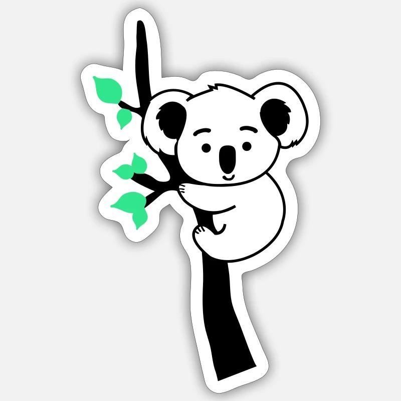 koala Sticker size S (10 x 10 cm)