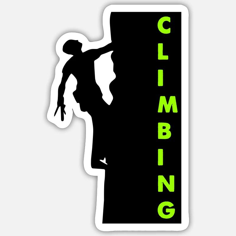 Escalade Sticker taille S (10 x 10 cm)