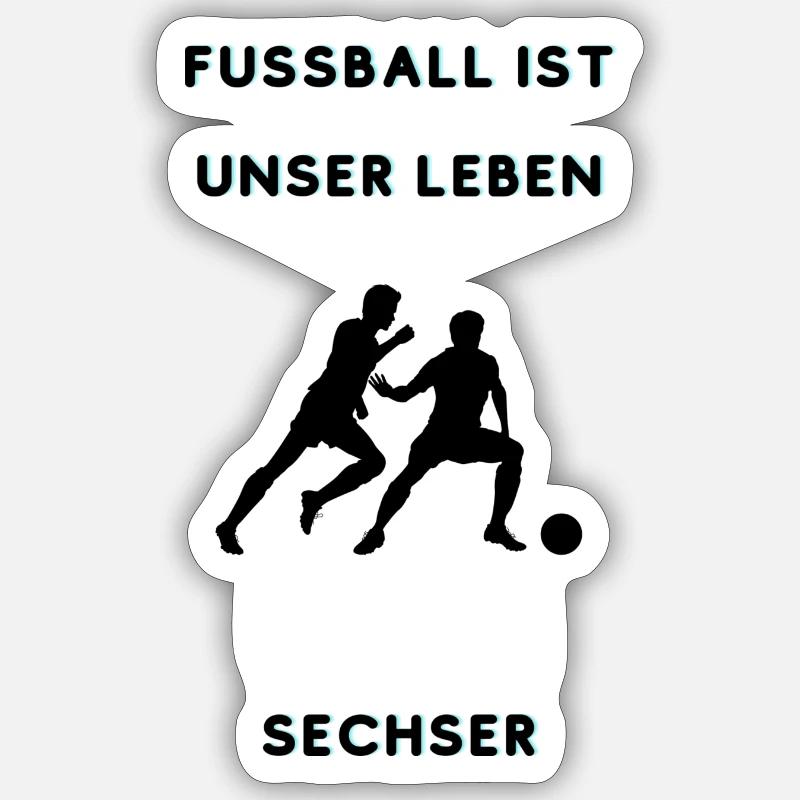 Sechser Sticker Größe S (10 x 10 cm)