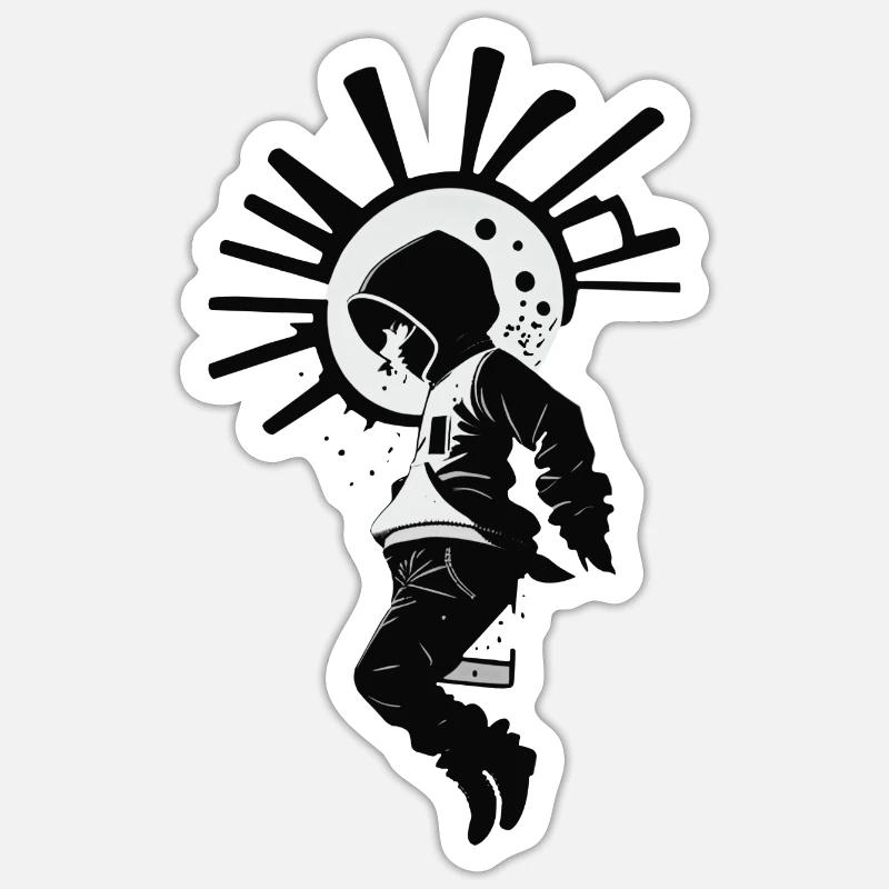 Sticker Größe S (10 x 10 cm) - 