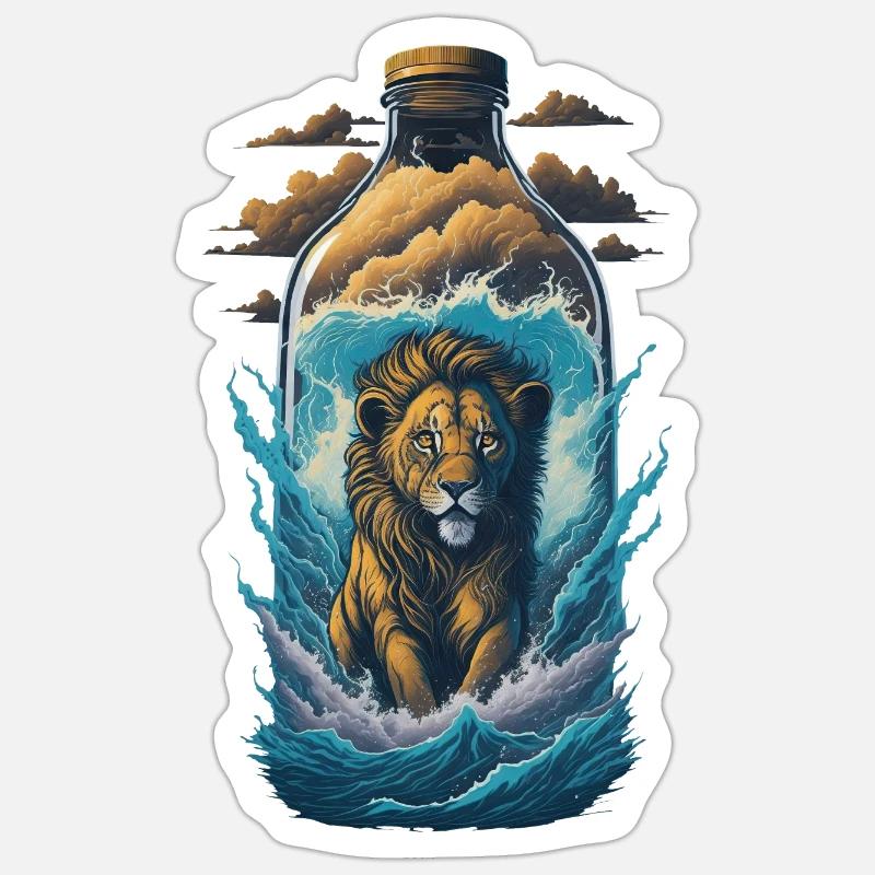 Sticker taille S (10 x 10 cm) - 
