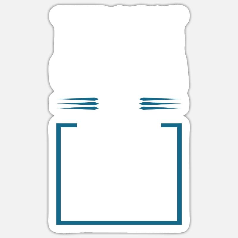 Sticker Größe S (10 x 10 cm) - 