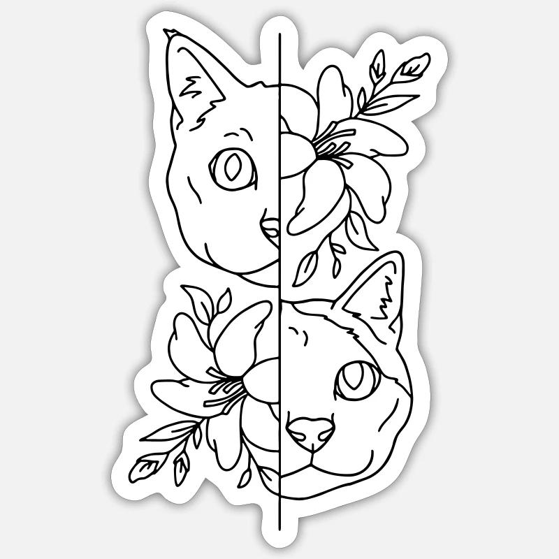 Sticker Größe S (10 x 10 cm) - 