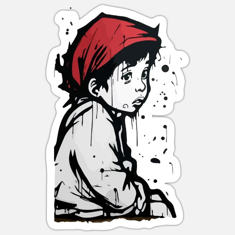 Sticker taille S (10 x 10 cm) - 