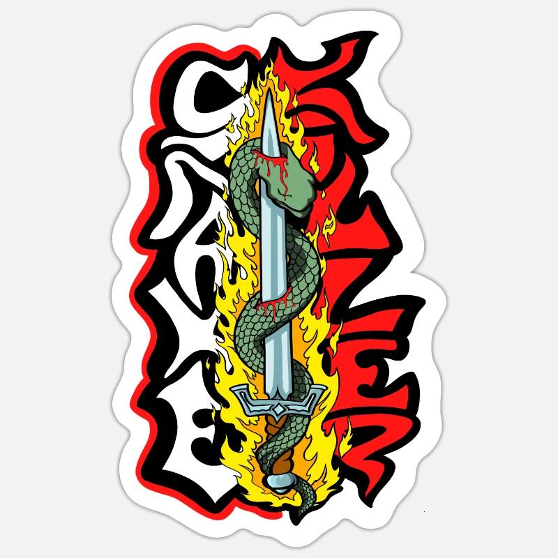 Sticker size S (10 x 10 cm) - 