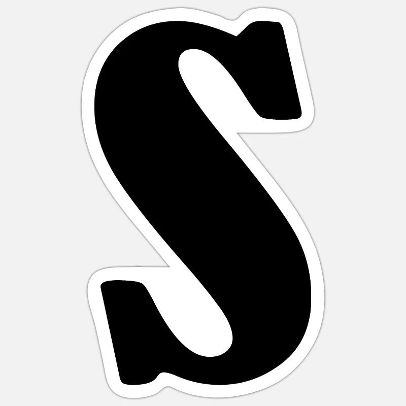 S - Sticker Größe S (10 x 10 cm) - Mattweiß