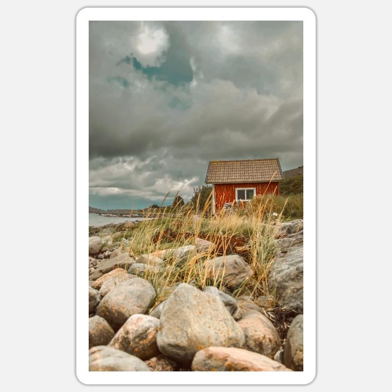 Cabin Sticker size S (10 x 10 cm)