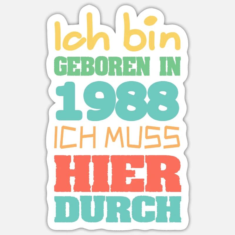 Sticker Größe S (10 x 10 cm) - 