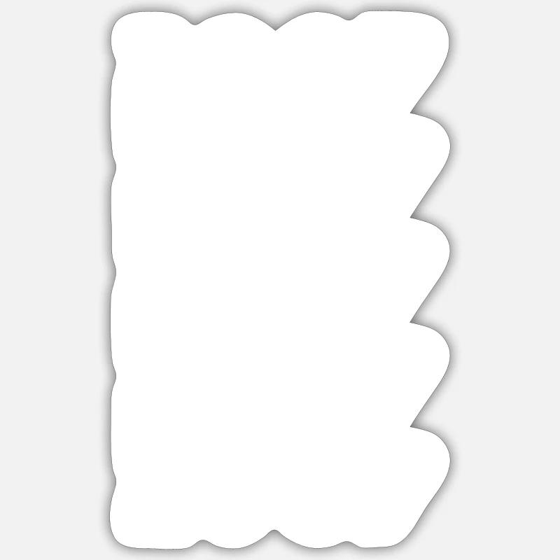 2007 - Sticker size S (10 x 10 cm) - white matte