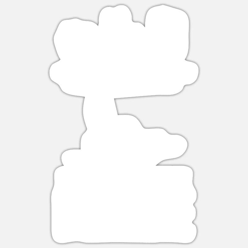 Sticker Größe S (10 x 10 cm) - 