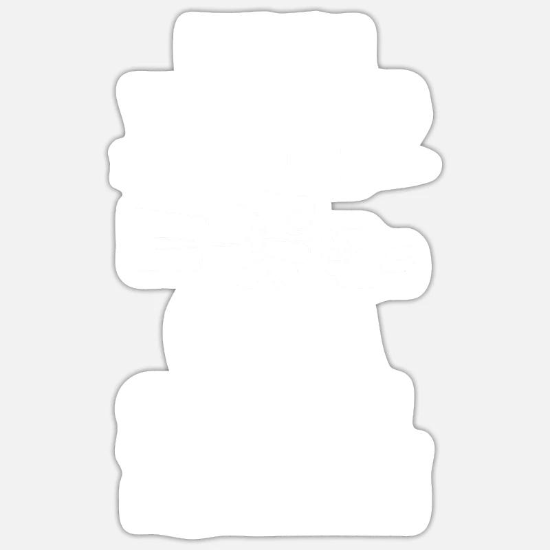 Oma Großmutter und Enkel Sticker Größe S (10 x 10 cm)
