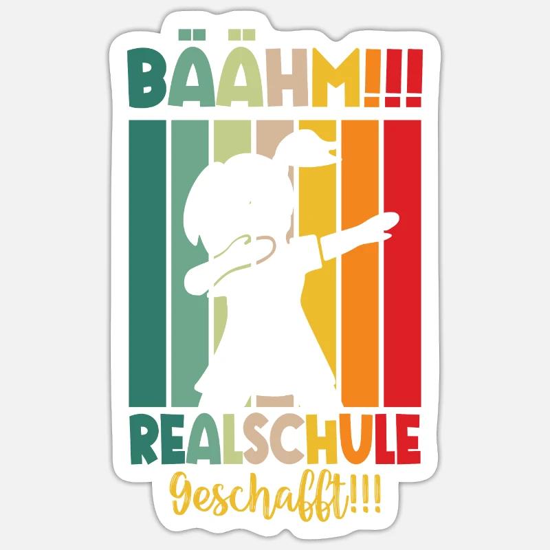 Sticker Größe S (10 x 10 cm) - 