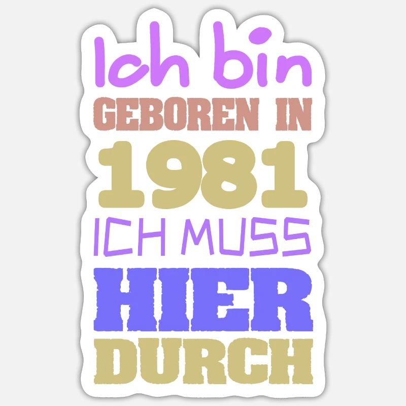 Sticker Größe S (10 x 10 cm) - 