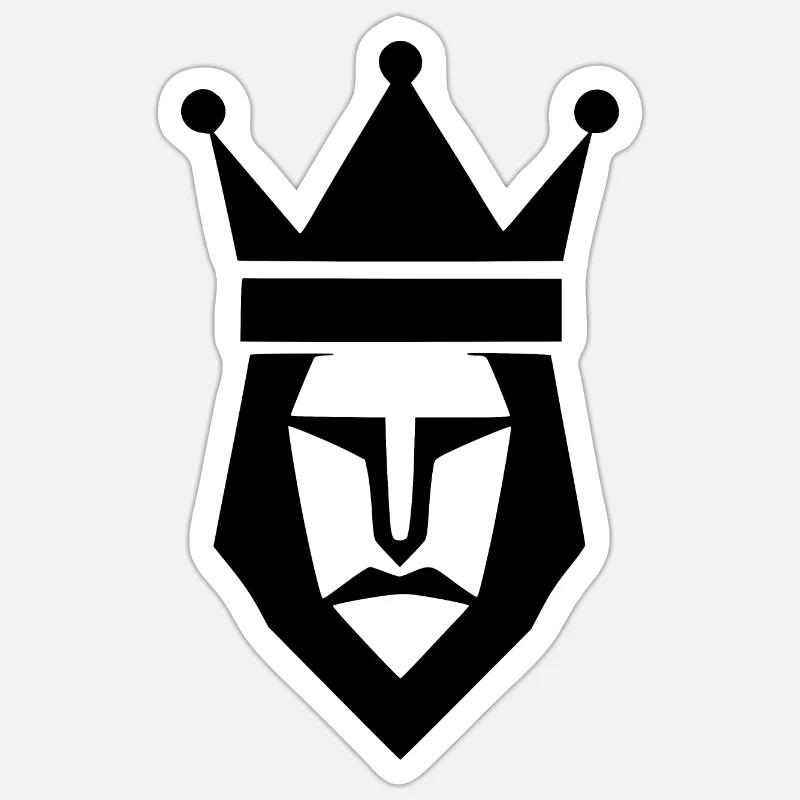 Konge Sticker