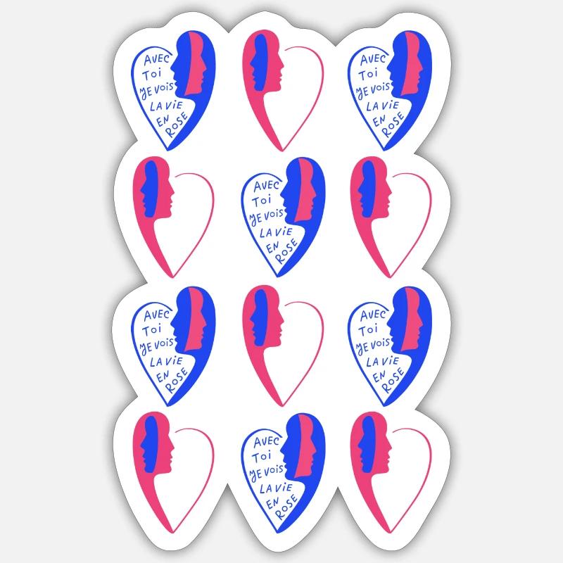 Sticker taille S (10 x 10 cm) - 