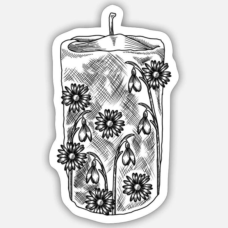 Sticker taille S (10 x 10 cm) - 