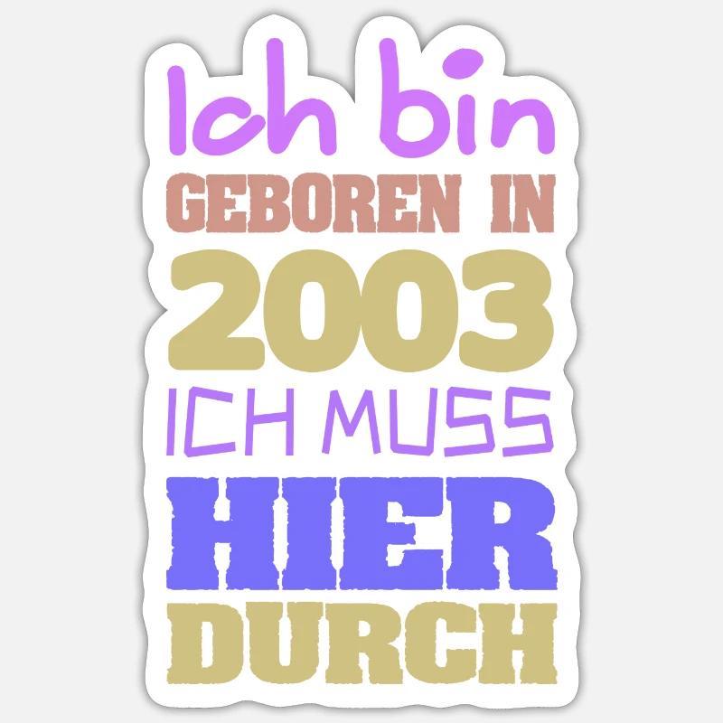 Sticker Größe S (10 x 10 cm) - 
