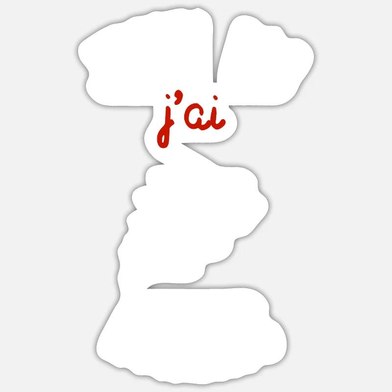 Sticker taille S (10 x 10 cm) -