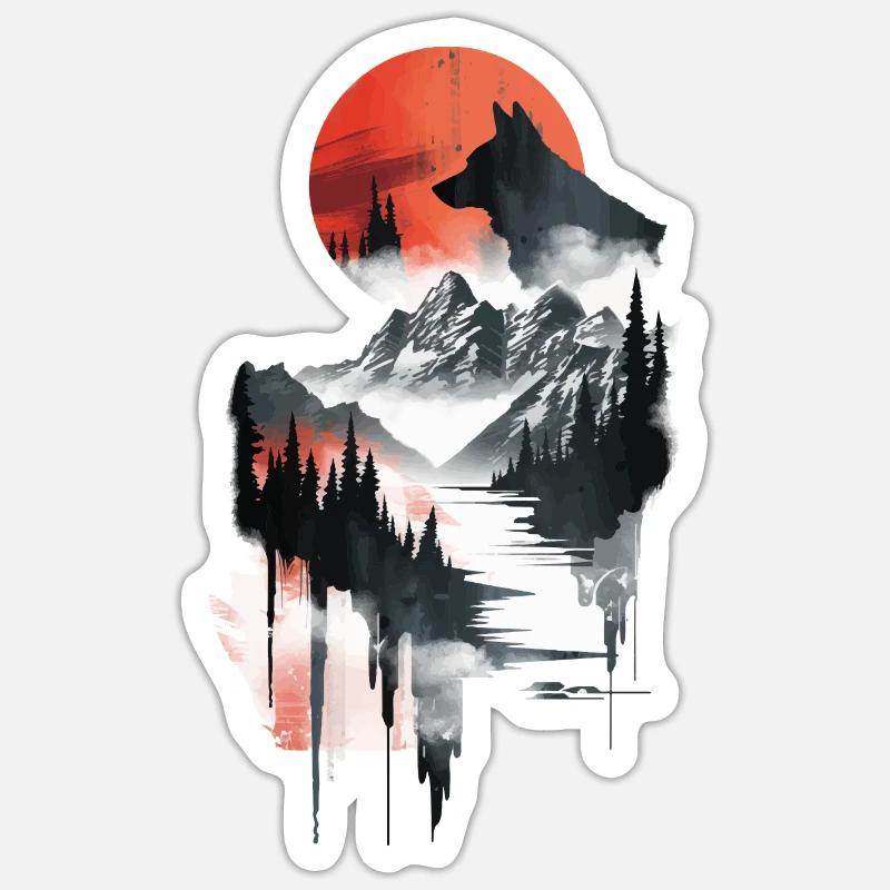 Sticker Größe S (10 x 10 cm) - 