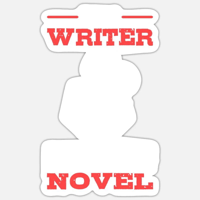 Author Sticker size S (10 x 10 cm)
