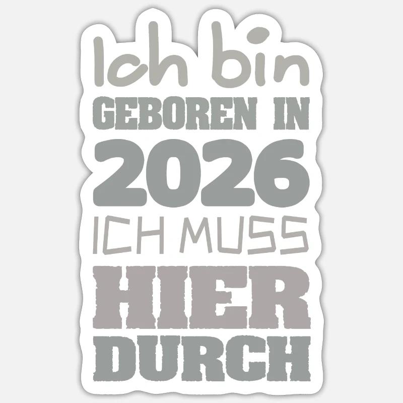Sticker Größe S (10 x 10 cm) - 