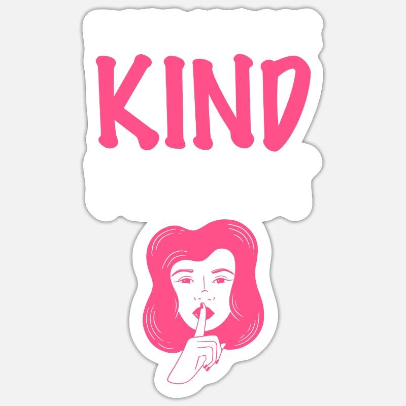 Mobbing - Sticker Größe S (10 x 10 cm) - Mattweiß
