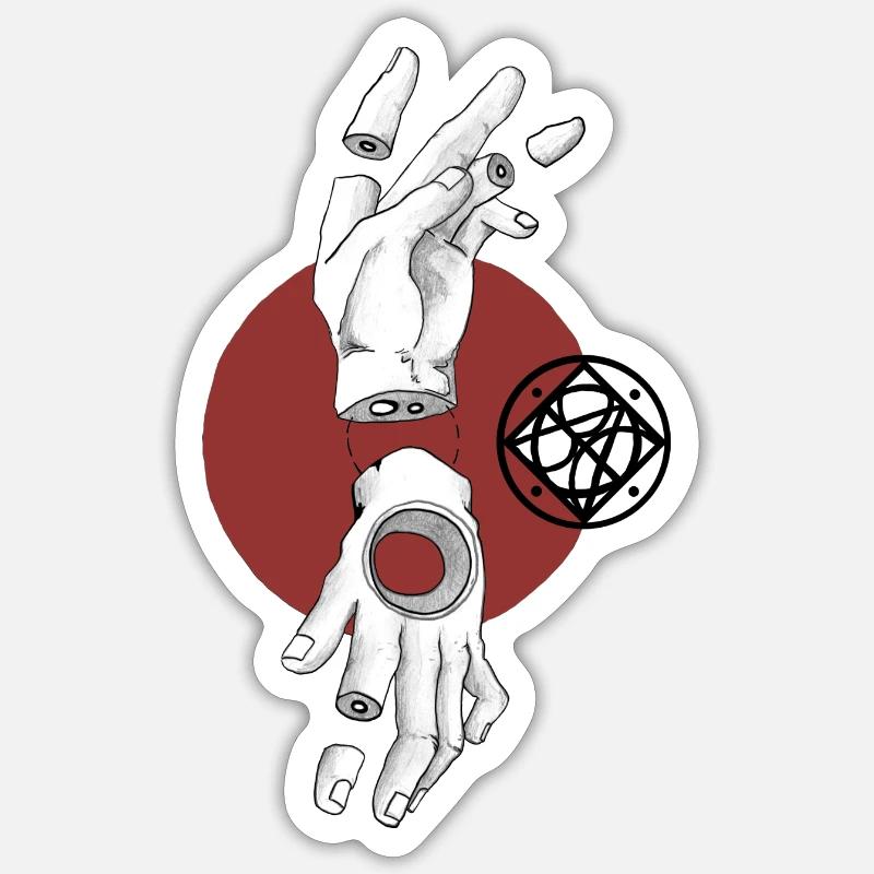 Sticker Größe S (10 x 10 cm) - 